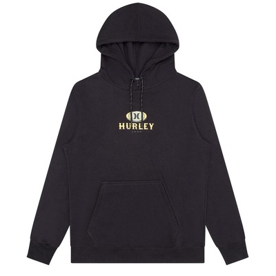Blusão de Moletom Masculino Hurley Canguru Retro Waves - Foto 1