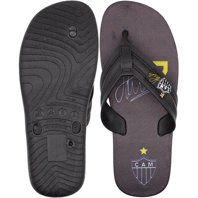 Chinelo Danper Atlético Mineiro Hulk Masculino - Foto 2