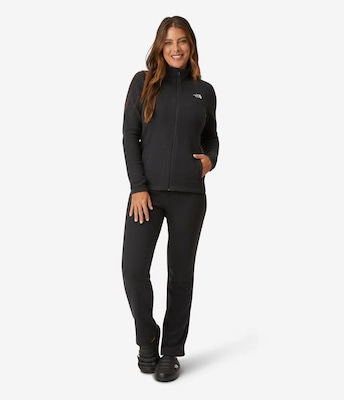 Jaqueta Feminina sem Capuz The North Face Glacier Full Zip - Foto 3