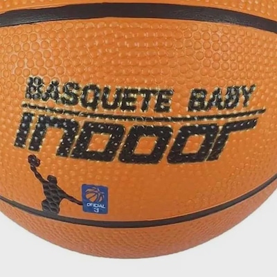 Bola de Basquete Infantil Poker Official 3.0 Indoor Baby - Foto 3