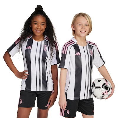 Camisa Juventus Infantil adidas I 25/26 - Foto 1