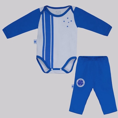 Conjunto do Cruzeiro Futfanatics Jogo Infantil - Foto 1