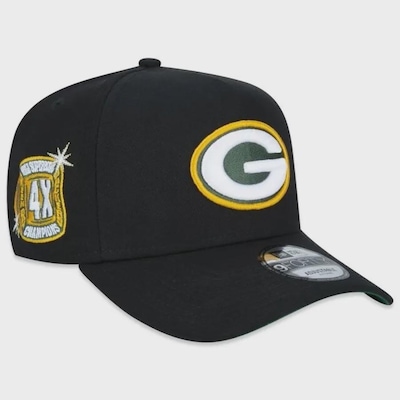Boné Adulto New Era 9Forty NFL Greenbay Packers Aba Curva - Foto 6