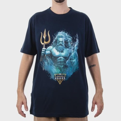 Camiseta Okdok Classic Blue Netuno Masculina - Foto 1