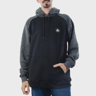 Blusão de Moletom Masculino Okdok Rays Raglan - Foto 1