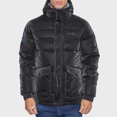 Jaqueta Puffer Masculina Ecko com Capuz Heavy - Foto 1