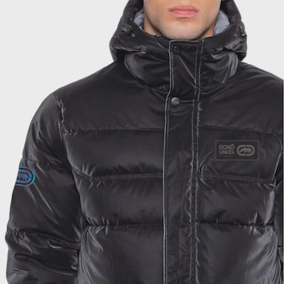 Jaqueta Puffer Masculina Ecko com Capuz Heavy - Foto 2