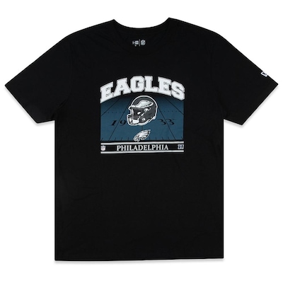 Camiseta Masculina New Era Philadelphia Eagles NFL Regular Fan - Foto 1
