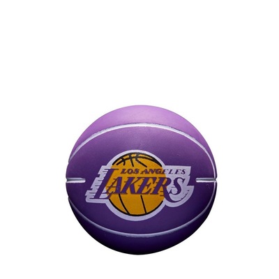 Mini Bola de Basquete Wilson NBA Drib LA Lakers - Foto 1