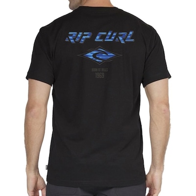 Camiseta Masculina Rip Curl Fade Out Icon Art Big - Foto 2