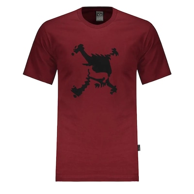 Camiseta Masculino Oakley Heritage Skull - Foto 1