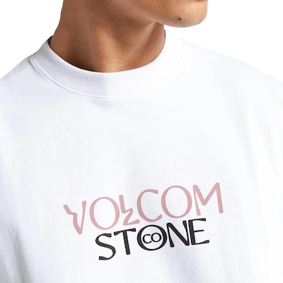 Camiseta Masculina Volcom Comfort Light Work - Foto 3