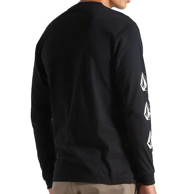 Camiseta Masculina Volcom Manga Longa Iconic - Foto 2