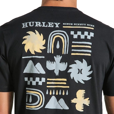 Camiseta Masculina Hurley Cave - Foto 4