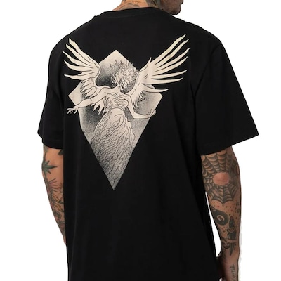 Camiseta Masculina MCD Anja Pipa Caveira - Foto 4