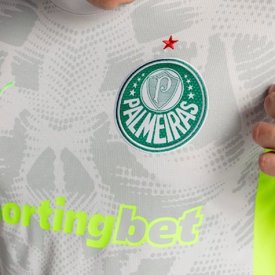 Camisa de Goleiro do Palmeiras Masculina Puma 2025 II Torcedor - Foto 3