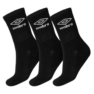 Meia Umbro Cano Médio 34 ao 38 com 3 Pares - Foto 2