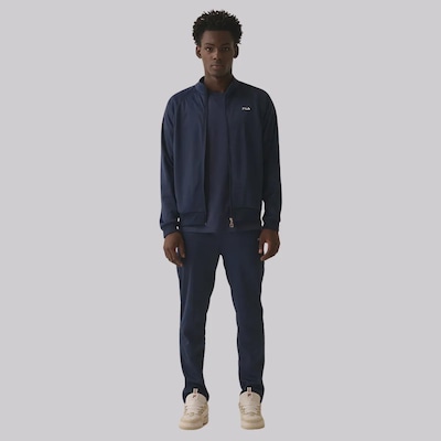 Agasalho Masculino Fila Essentials sem Capuz - Foto 1