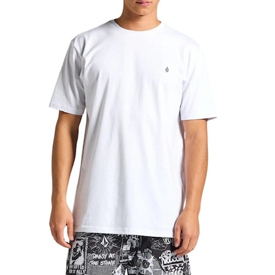 Camiseta Masculina Volcom Silk Sonte Blanks - Foto 1