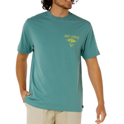 Camiseta Masculina Rip Curl Fade Out Icon Art - Foto 2