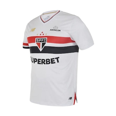 Camisa Masculina do São Paulo New Balance Home 2025 Torcedor - Foto 2