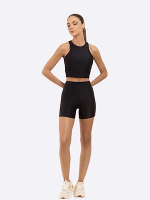 Short Feminino Manly Canelado com Bolso - Foto 1