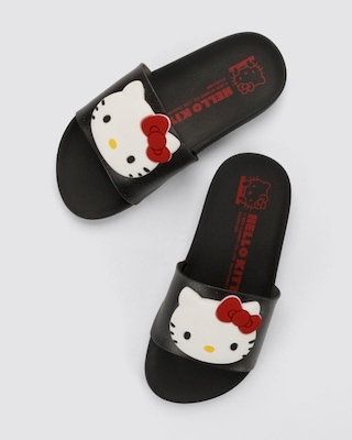 Chinelo Grendene Hello Kitty Mania Kids Slide Infantil - Foto 4