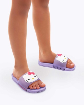 Chinelo Grendene Hello Kitty Mania Kids Slide Infantil - Foto 3