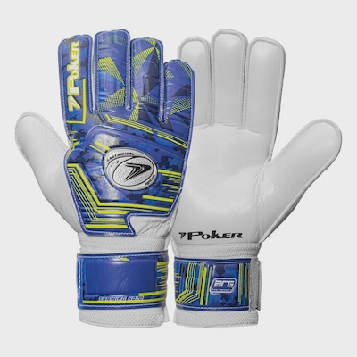 Luva de Goleiro de Futebol de Campo Poker Training Hold Adulto - Foto 1
