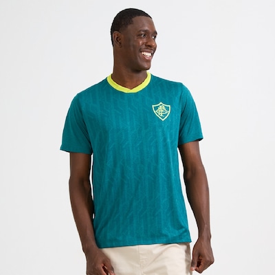 Camisa do Fluminense Valor Verde Braziline Masculino - Foto 3