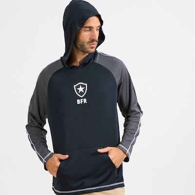 Blusa do Botafogo Lacado Manga Longa Braziline Masculino - Foto 4