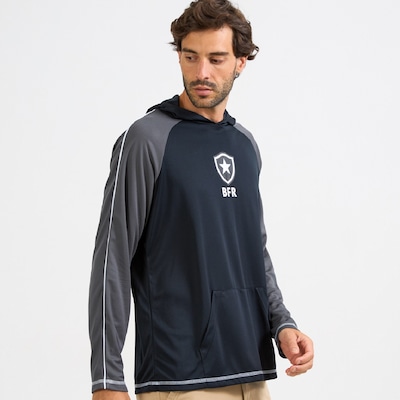 Blusa do Botafogo Lacado Manga Longa Braziline Masculino - Foto 5
