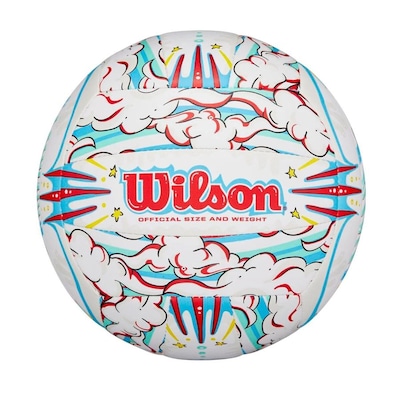 Bola de Vôlei Wilson Graffiti Peace Adulto - Foto 1