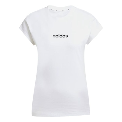 Camiseta Adidas MC Logo Linear Feminina - Foto 4