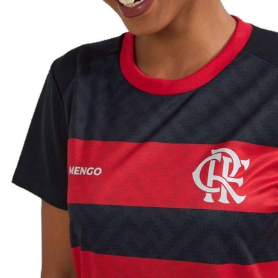 Camiseta do Flamengo Braziline Principia Feminina - Foto 4