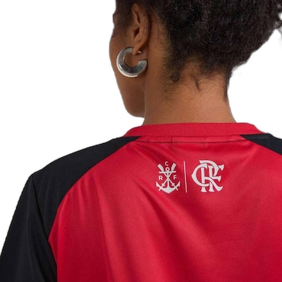 Camiseta do Flamengo Braziline Principia Feminina - Foto 5