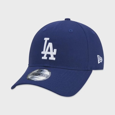 Boné Adulto New Era 9TWENTY Los Angeles Dodgers Aba Curva - Foto 5
