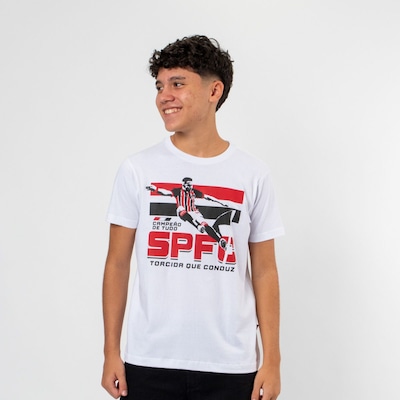 Camiseta do São Paulo Surf Center Oficial Torcida Que Conduz Infantil - Foto 6