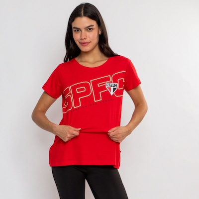 Camiseta do São Paulo Surf Center Oficial  SPFC Feminina - Foto 5