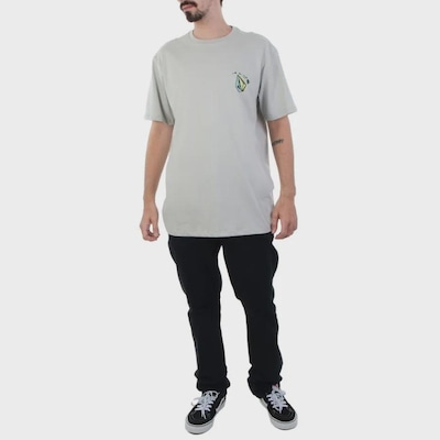Camiseta Volcom Silk Hi Masculina - Foto 4