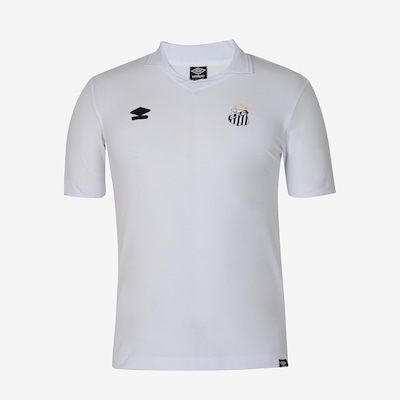 Camisa do Santos Umbro 2025 Polo Viagem Masculina - Foto 1