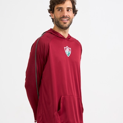 Blusa do Fluminense Lacado Manga Longa Braziline Masculina - Foto 2