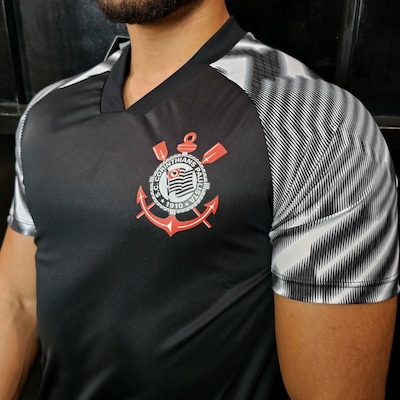 Camisa do Corinthians Lines Bomache Masculina - Foto 4