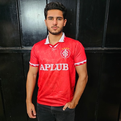 Camisa do Internacional Retrô 1996 Betel Masculina - Foto 3