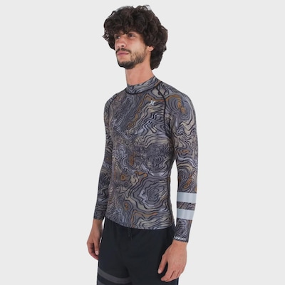 Jaqueta de Neoprene Masculina Hurley Advantage 1mm Printed - Foto 3
