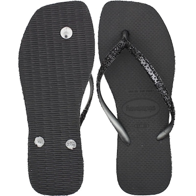 Chinelo Havaianas Slim Square Sparkle Feminino - Foto 3