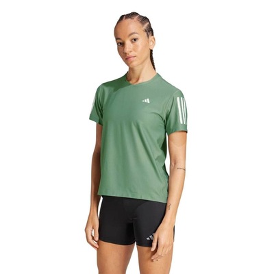 Camiseta Adidas MC Own The Run Base Feminina - Foto 1