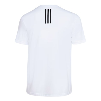 Camiseta Masculina Adidas MC Own The Run 3 Listras - Foto 2