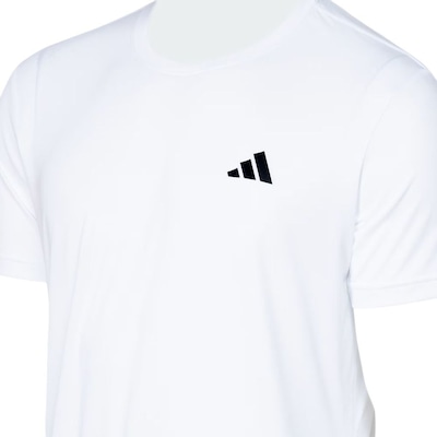 Camiseta Masculina Adidas MC Own The Run 3 Listras - Foto 3