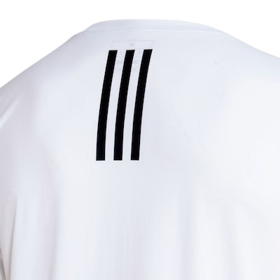 Camiseta Masculina Adidas MC Own The Run 3 Listras - Foto 5
